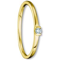 ONE ELEMENT Diamantring 0.04 ct Diamant Brillant Ring aus 585 Gelbgold, Damen Gold Schmuck von ONE ELEMENT