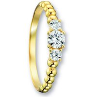 ONE ELEMENT Goldring Zirkonia Ring aus 333 Gelbgold, Damen Gold Schmuck von ONE ELEMENT