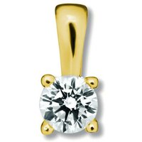 ONE ELEMENT Kettenanhänger 0.1 ct Diamant Brillant Anhänger aus 585 Gelbgold, Damen Gold Schmuck von ONE ELEMENT