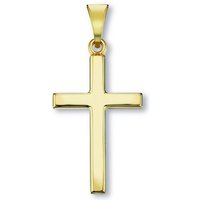 ONE ELEMENT Kettenanhänger Kreuz Anhänger aus 333 Gelbgold, Damen Gold Schmuck von ONE ELEMENT