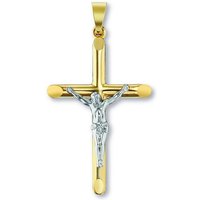 ONE ELEMENT Kettenanhänger Kreuz Anhänger aus 333 Gelbgold, Damen Gold Schmuck von ONE ELEMENT