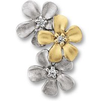 ONE ELEMENT Kettenanhänger Zirkonia Blume Anhänger aus 925 Silber, Damen Silber Schmuck Blume von ONE ELEMENT