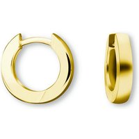 ONE ELEMENT Paar Creolen Ohrringe Creolen aus 333 Gelbgold Ø 12,0 x 2,0 mm, Damen Gold Schmuck von ONE ELEMENT