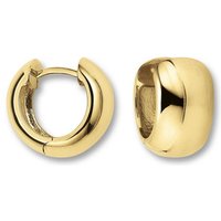 ONE ELEMENT Paar Creolen Ohrringe Creolen aus 333 Gelbgold Ø 13,5 x 8,0 mm, Damen Gold Schmuck von ONE ELEMENT
