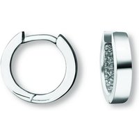 ONE ELEMENT Paar Creolen Ohrringe Creolen aus 925 Silber Ø 11,5 x 2,6 mm, Damen Silber Schmuck von ONE ELEMENT