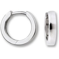 ONE ELEMENT Paar Creolen Ohrringe Creolen aus 925 Silber Ø 13,5 x 2,9 mm, Damen Silber Schmuck von ONE ELEMENT