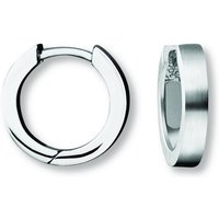 ONE ELEMENT Paar Creolen Ohrringe Creolen aus 925 Silber Ø 13,5 x 2,9 mm, Damen Silber Schmuck von ONE ELEMENT