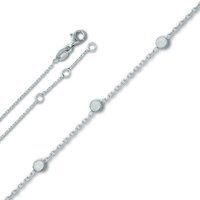 ONE ELEMENT Silberarmband Armband aus 925 Silber 19 cm, Damen Silber Schmuck Rundankerkette von ONE ELEMENT