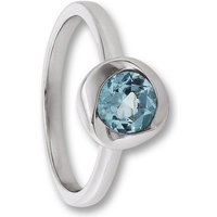 ONE ELEMENT Silberring Blau Topas Ring aus 925 Silber, Damen Silber Schmuck von ONE ELEMENT