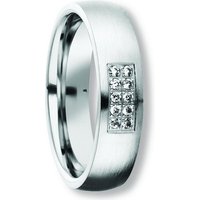 ONE ELEMENT Silberring Zirkonia Freundschaft Partner Ring aus 925 Silber, Damen Silber Schmuck Freundschaft / Partner von ONE ELEMENT