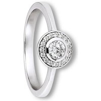 ONE ELEMENT Silberring Zirkonia Ring aus 925 Silber, Damen Silber Schmuck von ONE ELEMENT
