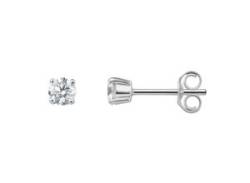 Paar Ohrhänger ONE ELEMENT "0.40 ct Diamant Brillant Ohrringe Ohrstecker aus 950 Platin" Gr. Damen, 0.40 ct, Diamanten-Platin 950, silberfarben (silber) Damen Ohrhänger von ONE ELEMENT