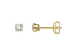 Paar Ohrstecker ONE ELEMENT "0.30 ct Diamant Brillant Ohrringe aus 585 Gelbgold" Gr. Damen, 0.30 ct, Diamanten, goldfarben (gold) Damen Ohrstecker von ONE ELEMENT