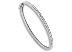 Silberarmband ONE ELEMENT "Zirkonia Armreif aus 925 Silber" Armbänder Gr. Silber 925 (Sterlingsilber), silberfarben (silber) Damen Armbänder Silber von ONE ELEMENT