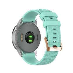 ONECMN Silikon-Armband für Garmin Vivoactive 3S 4S Venu 2S Uhrenarmband, Roségoldschnalle, 18 mm, For Venu SQ, Achat von ONECMN