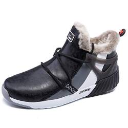 ONEMIX Damen Herren Warm Schneestiefel gefüttert Kurzschaft Sneaker Winter Stiefeletten Schneestiefel für Outdoor 1205 von ONEMIX