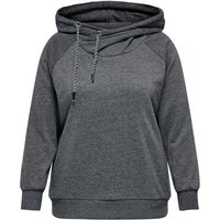 ONLY CARMAKOMA Sweatshirt CARLAMILLE L/S HOOD CS SWT von ONLY CARMAKOMA