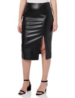 ONLY CARMAKOMA Damen CARMIA Faux Leather Long Skirt OTW Kunstlederrock, Black, 52 von ONLY Carmakoma