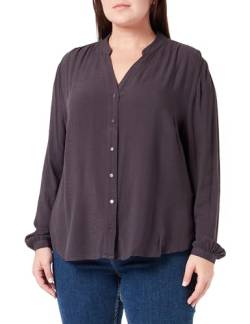 ONLY CARMAKOMA Damen CARSUTTON L/S Shirt WVN Bluse, Phantom, 48/Groß von ONLY Carmakoma