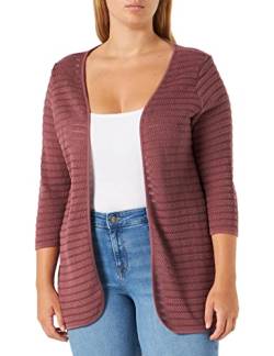 ONLY CARMAKOMA Women's CARGROUP 3/4 KNT Cardigan, Rose Brown, 50 von ONLY Carmakoma