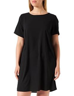 ONLY Carmakoma Damen Carlux Tunic Dress Wvn Noos Blusenkleid, Black 2, 42 EU von ONLY Carmakoma