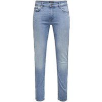 ONLY and SONS Jeans - ONSLoom Slim ONE LBD 8263 AZG DNM - W29L32 bis W36L34 - für Männer - Größe W29L32 - blau von ONLY and SONS