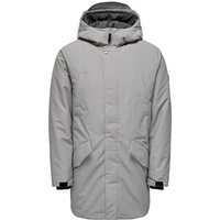 ONLY and SONS Mantel - ONSCARL PARKA OTW VD - S bis XXL - für Männer - Größe M - grau von ONLY and SONS