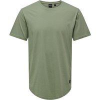 ONLY and SONS T-Shirt - ONSMatt Longy Tee - S bis XXL - für Männer - Größe M - grün von ONLY and SONS