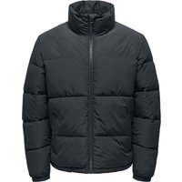 ONLY and SONS Winterjacke - ONSMELVIN LIFE LF PUFFER JACKET OTW VD - M bis XXL - für Männer - Größe M - schwarz von ONLY and SONS