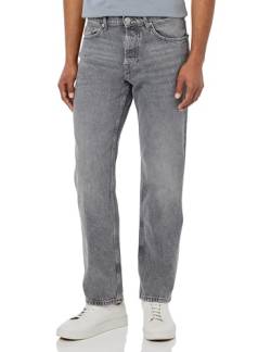 O&S Regular Fit Jeans Straight Leg Denim Pants Stoned Washed Hose ONSEDGE von ONLY & SONS