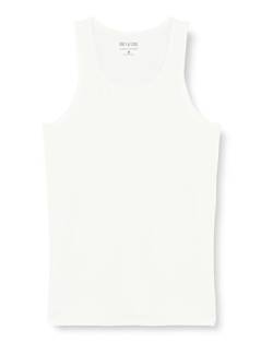 ONLY & SONS Herren 2er Pack Tank Top ONSTheo Bamboo Trägershirt ärmellos 22027254 White/White XXL von ONLY & SONS