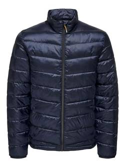 ONLY & SONS Herren Jacke ONSCARVEN Regular Fit XS S M L XL XXL Schwarz Grün, Größe:L, Farbe:Dark Navy 22023051 von ONLY & SONS