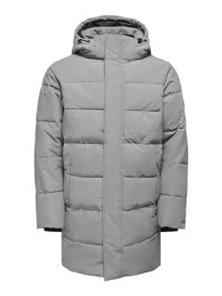 ONLY & SONS Herren ONSCARL Life Long Quilted Coat NOOS OTW Steppjacke, Griffin, XL von ONLY & SONS