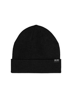 ONLY & SONS Herren ONSEVAN Life Knit Beanie NOOS Hut, Black, ONE Size von ONLY & SONS