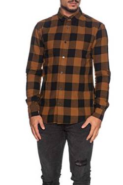 ONLY & SONS Herren ONSGUDMUND LS Checked Shirt NOOS Hemd, Monks Robe, XL von ONLY & SONS