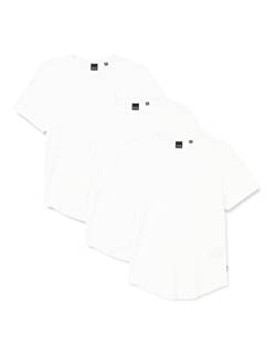 ONLY & SONS Herren ONSMATT LONGY SS Tee T-Shirt, White/Detail:White 3-Pack, XS von ONLY & SONS
