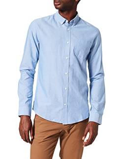 ONLY & SONS Herren Onsalvaro Ls Oxford Shirt Noos Businesshemd, Cashmere Blue, XS EU von ONLY & SONS