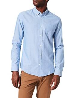 ONLY & SONS Herren Onsalvaro Ls Oxford Shirt Noos Businesshemd, Cashmere Blue, XXL EU von ONLY & SONS