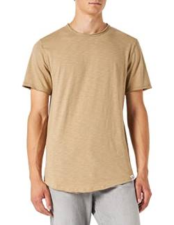 ONLY & SONS Herren Onsbenne Longy Tee Nf 7822 Noos T Shirt, Chinchilla, S EU von ONLY & SONS