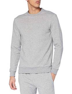 ONLY & SONS Herren Onsceres Life Crew Neck Noos, Light Grey Melange, S von ONLY & SONS