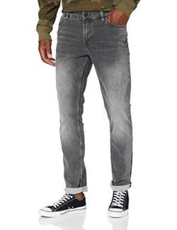 ONLY & SONS Herren Onsloom Slim Zip Sweat Grey St 7103 Noos Jeans, Grey Denim, 28W 30L EU von ONLY & SONS