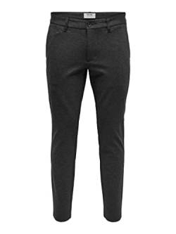 ONLY & SONS Herren Onsmark Pant Gw 0209 Noos Hose, Dark Grey Melange, 28W/30L von ONLY & SONS