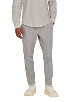 ONLY & SONS Herren Sweatpant ONSLINUS Crop Life LIN - Tapered Fit - XS-XXL, Größe:M, Farbe:Teak 22024949 von ONLY & SONS