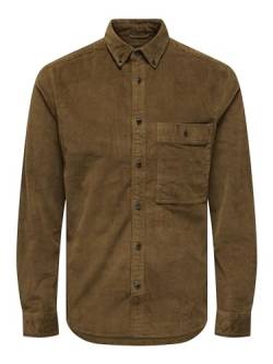 ONLY & SONS Male Hemd Normal geschnitten Button-Down Kragen Hemd von ONLY & SONS