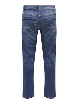 ONLY & SONS Male Normal geschnitten Jeans ONSWEFT REG. M. Blue 6755 DNM Jeans NOOS von ONLY & SONS