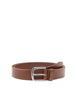 ONLY & SONS Men's ONSBOON Slim Leather NOOS Belt, Cognac, 85 von ONLY & SONS