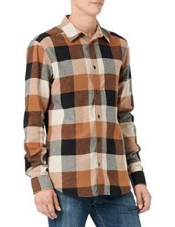 ONLY & SONS Men's ONSGUDMUND LS 3T Check Shirt NOOS Hemd, Silver Lining, S von ONLY & SONS