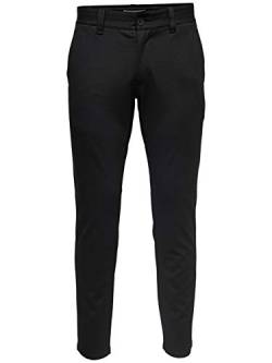 ONLY & SONS Mens Black Chinos von ONLY & SONS