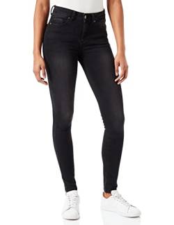 Damen ONLY Skinny Fit Jeans | Mid Waist Stretch Denim Hose | ONLBLUSH Life Röhrenjeans, Farben:Schwarz, Größe:S / 34L von ONLY