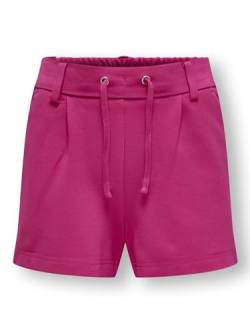 ONLY A/S Mädchen Kogpoptrash Easy Noos Shorts, Pink Yarrow, 140 EU von ONLY